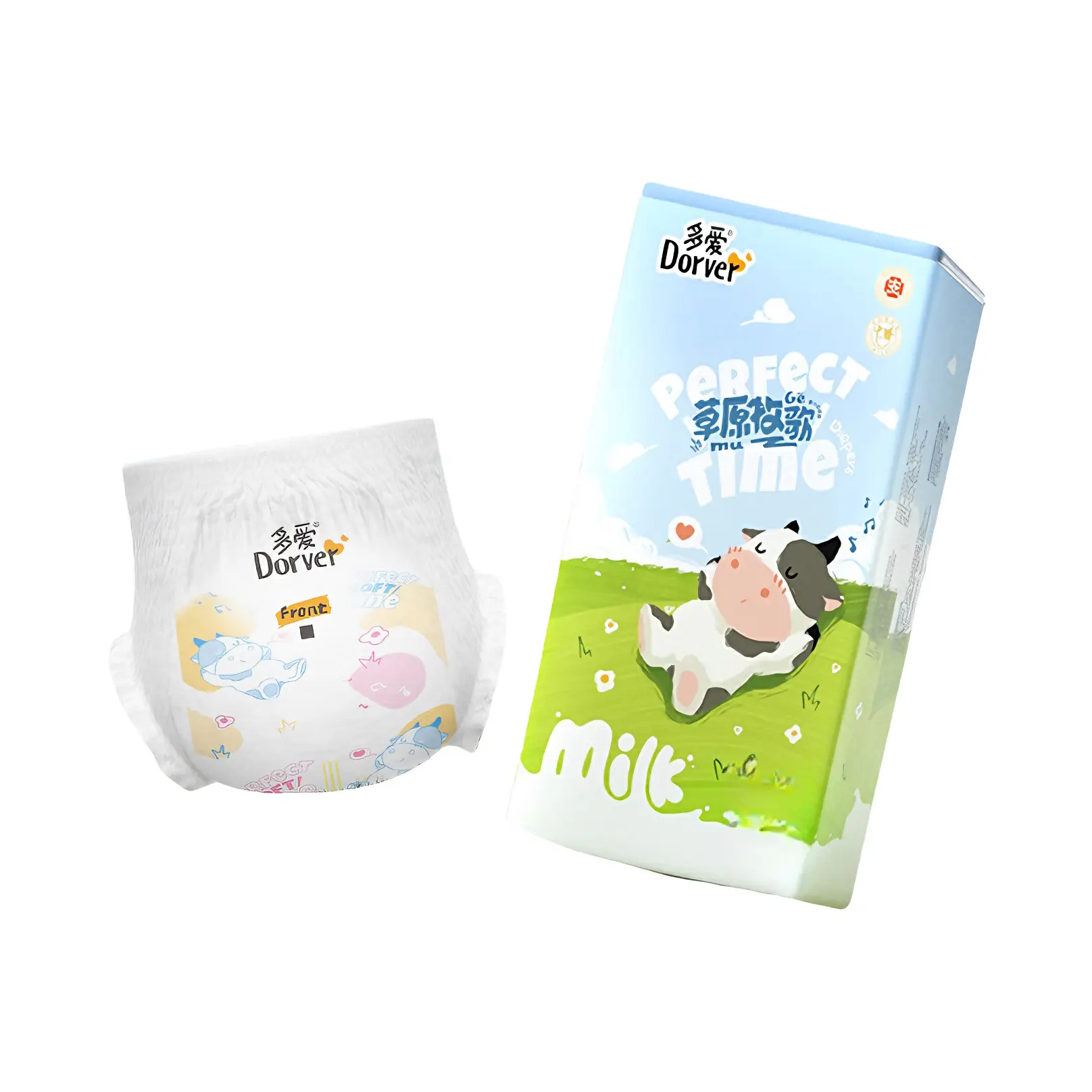 推荐商品：多爱/Dorver 草原牧歌纸尿裤M码 尿不湿强势锁水