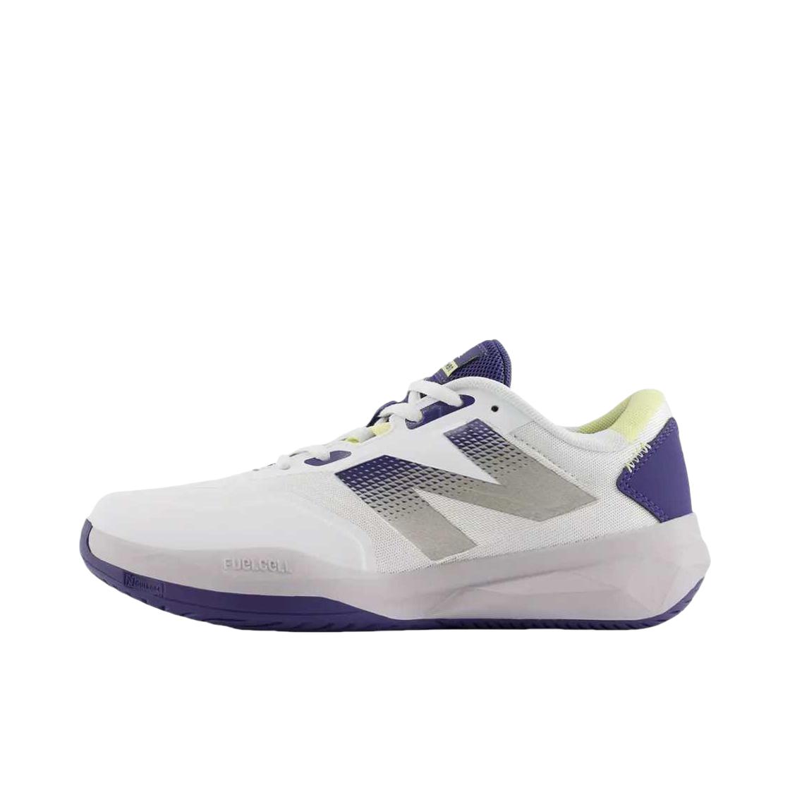 推荐商品：New Balance FuelCell 796 v4 网球鞋 透气耐磨低帮厚底 D宽/女款/白色