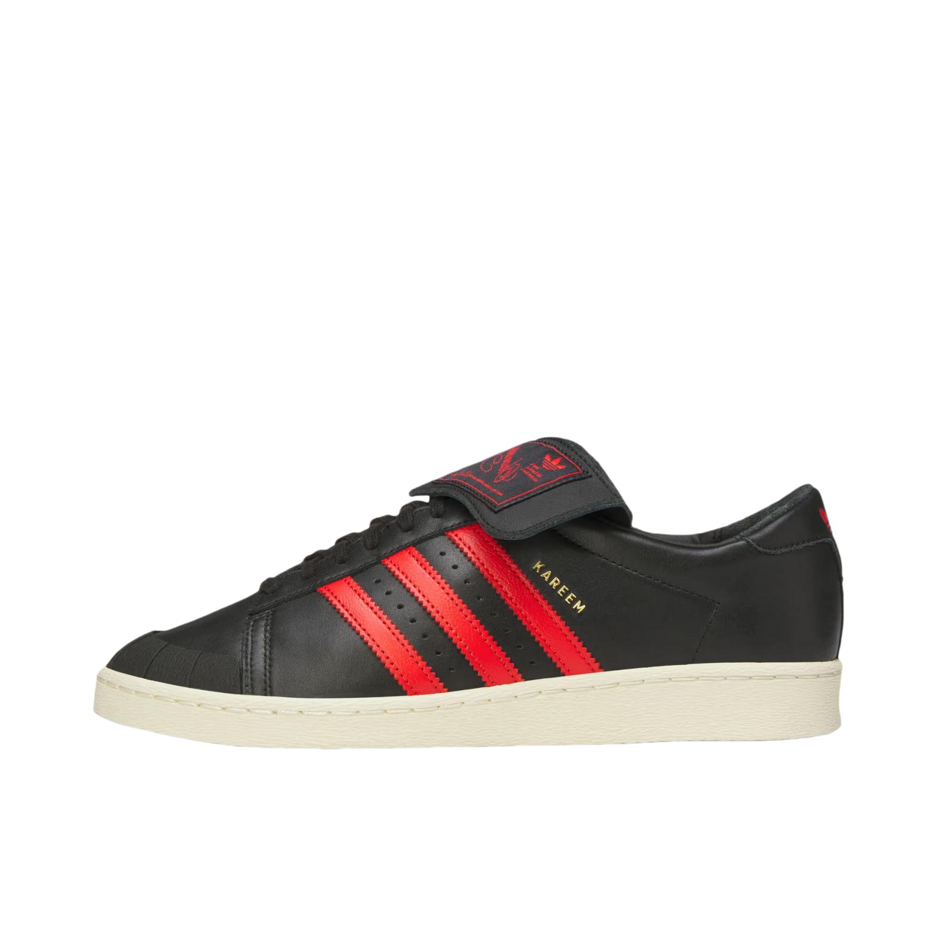 推荐商品：adidas Originals  Jabbar  防滑耐磨 舒适 复古百搭 时尚 运动休闲鞋 Willy Chavarria联名/黑色/红色 