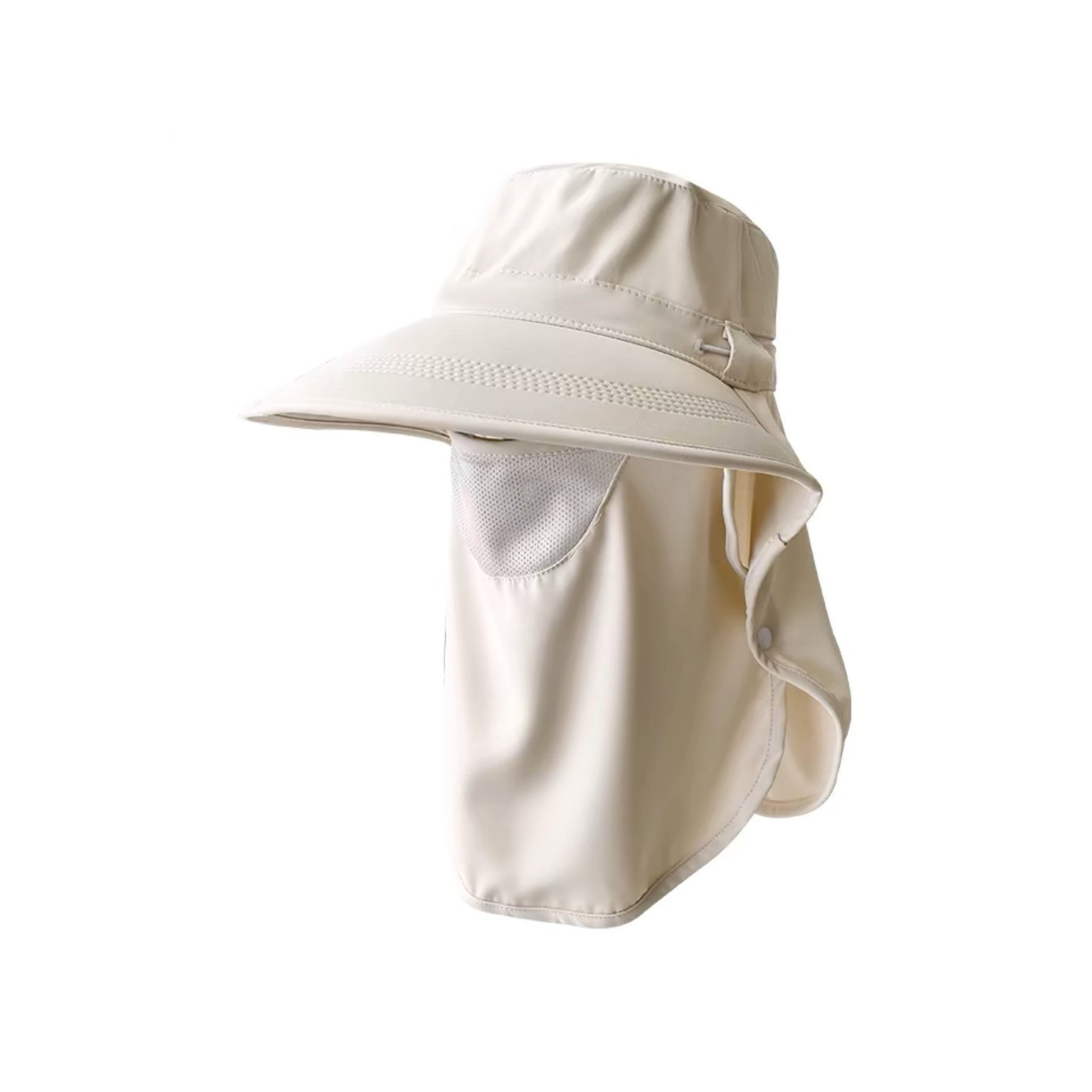 推荐商品：佩洛依 遮脸护颈透气防紫外线太阳帽 PLY-J323