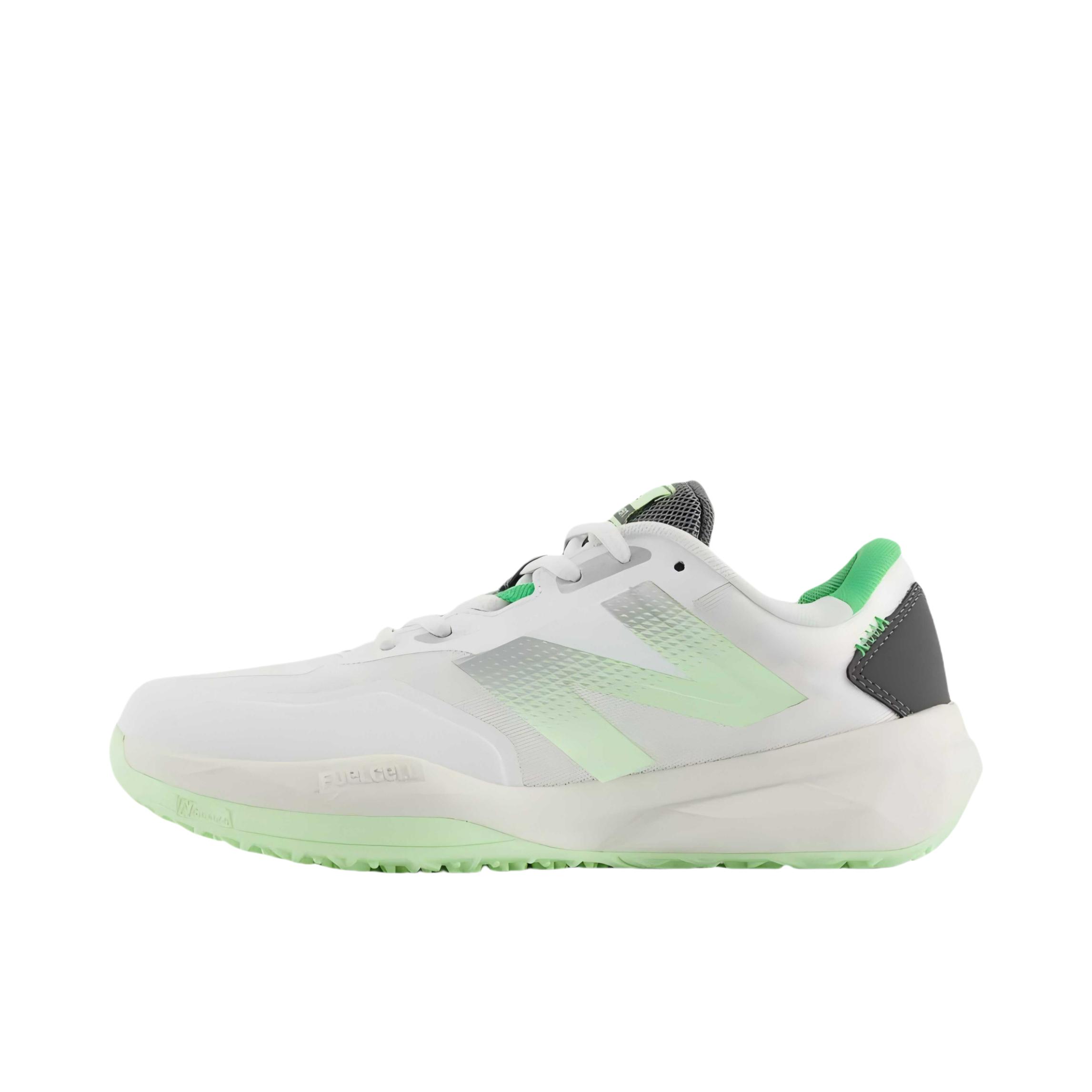 推荐商品：New Balance FuelCell 796 v4 网球鞋 透气耐磨低帮厚底 2E宽/女款/白色/绿色