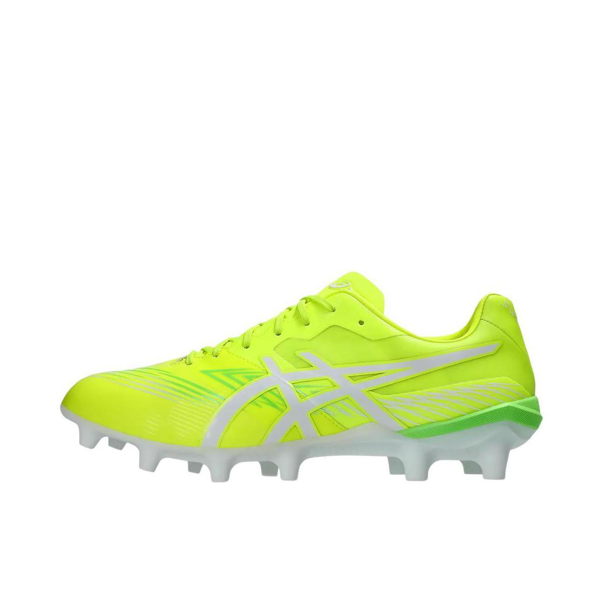 推荐商品：Asics/亚瑟士 SWIFT STRIKE HG钉 比赛 训练 人造草地 缓震 低帮 足球鞋 黄色/白色/绿色 