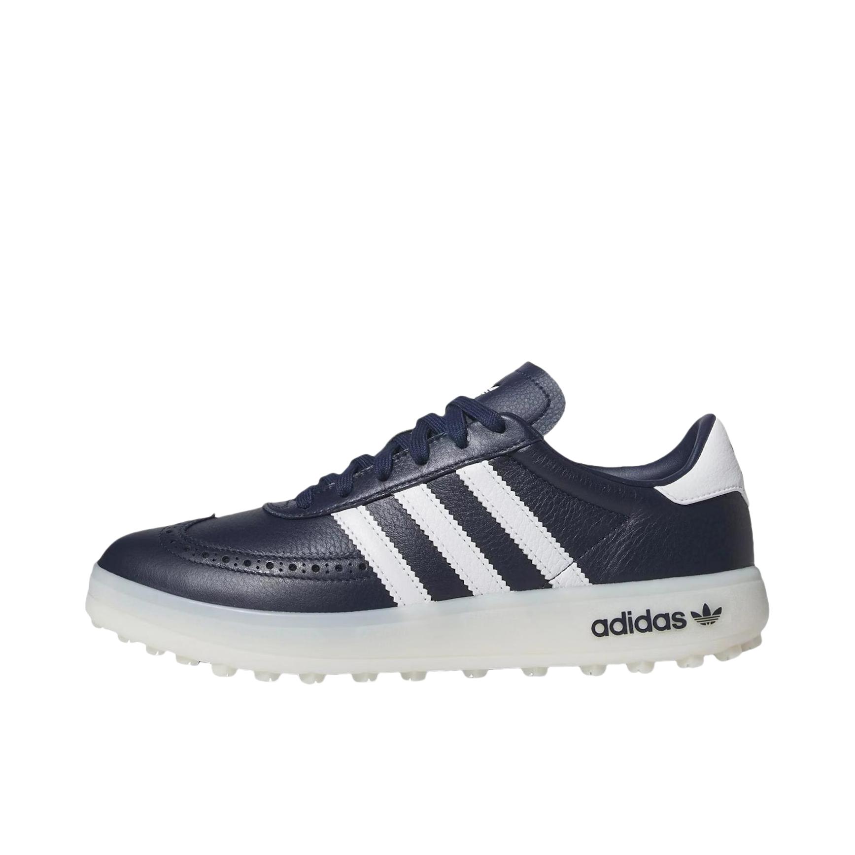 推荐商品：adidas COURSECUP SPIKELESS GOL 舒适耐用 防滑耐磨 高尔夫鞋 蓝色/白色