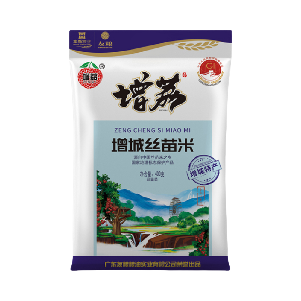 推荐商品：增荔 增城丝苗米 袋装