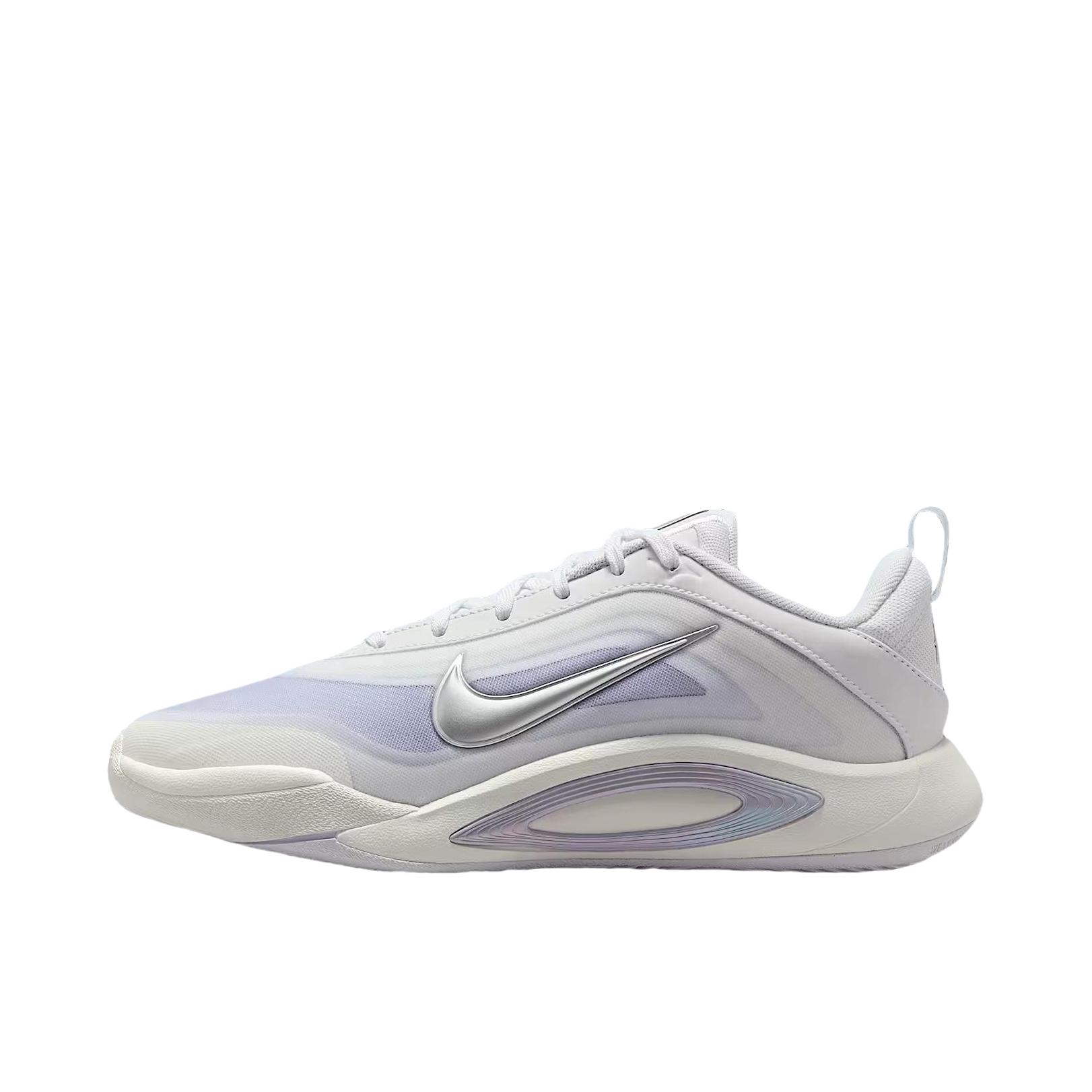 推荐商品：Nike A'One 阿贾·威尔逊一代 篮球鞋 防滑耐磨低帮系带支撑抓地 大童/白色 