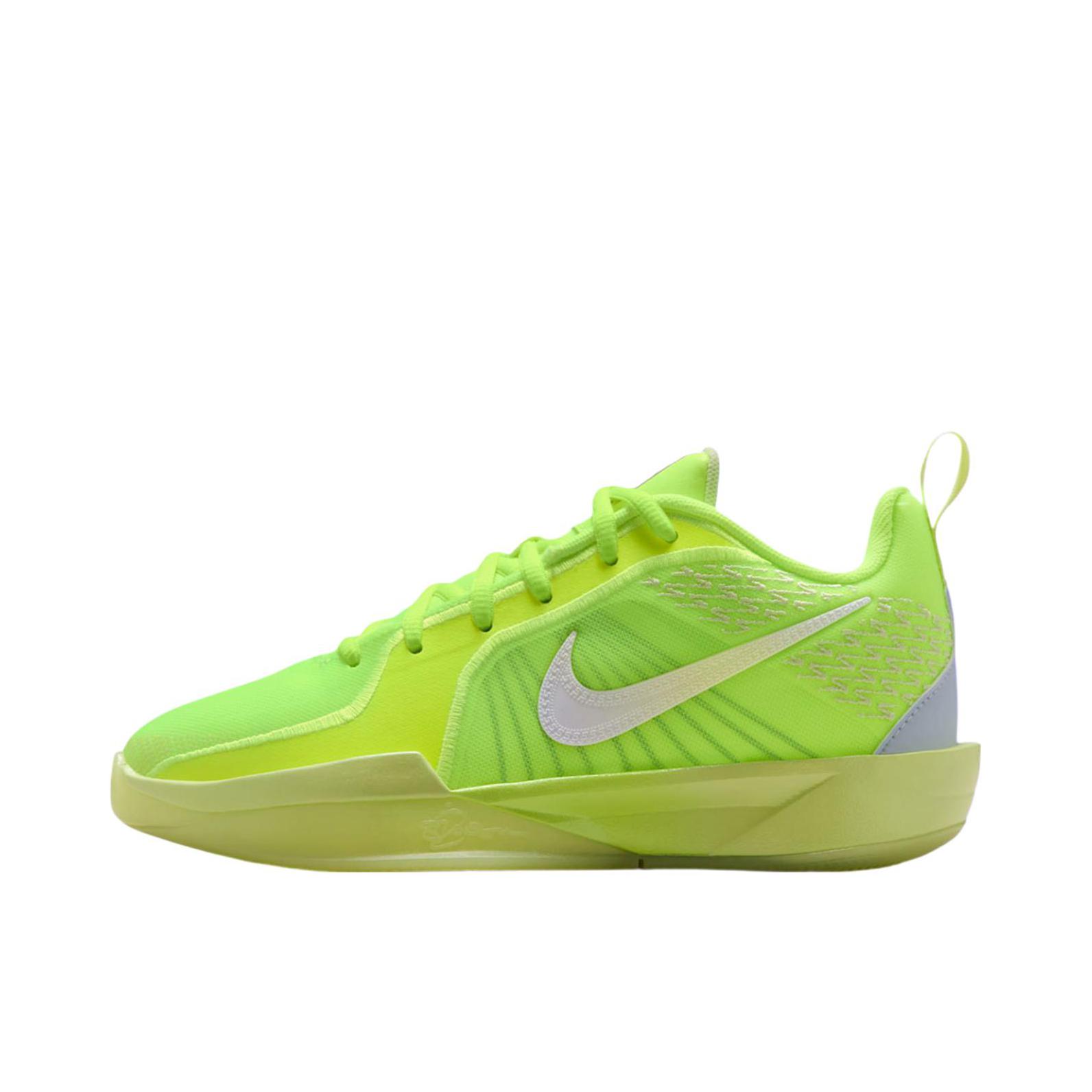 推荐商品：Nike Sabrina 2 篮球鞋 抗扭防滑耐磨舒适缓震时尚百搭训练轻便 大童/荧光绿