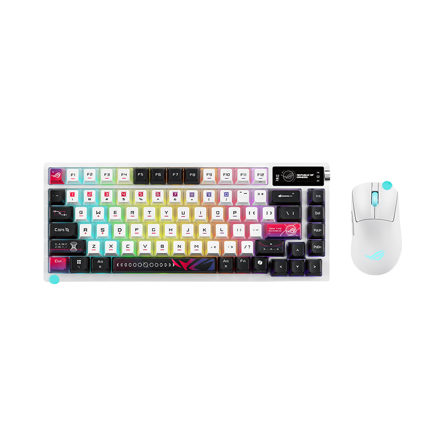 推荐商品：ROG/玩家国度 夜魔X+月刃2 RGB 键鼠套装 全键无冲 舒适手感