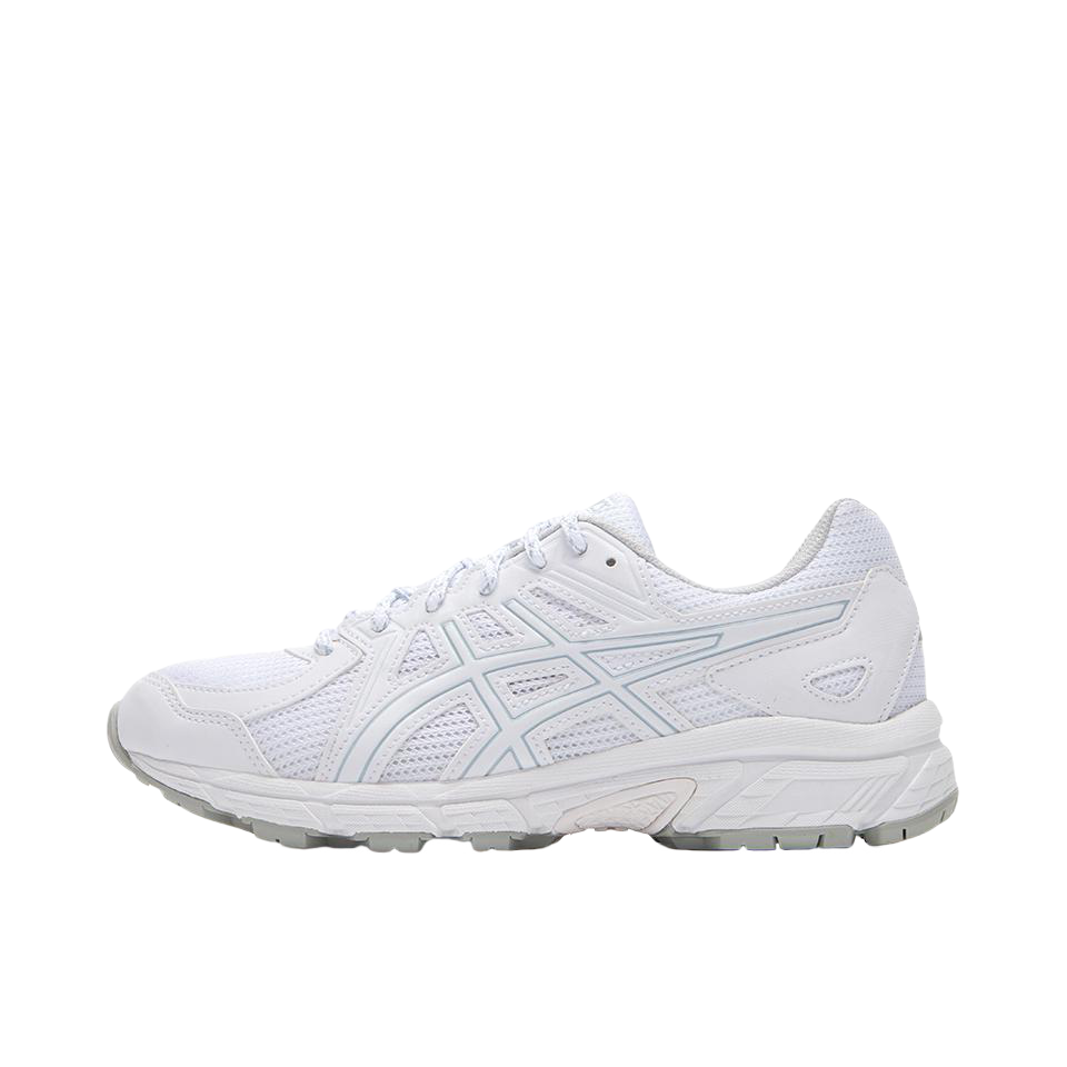 推荐商品：Asics/亚瑟士 Jog 100T 跑鞋 缓震防滑耐磨轻便透气运动圆头复古 女款/白色