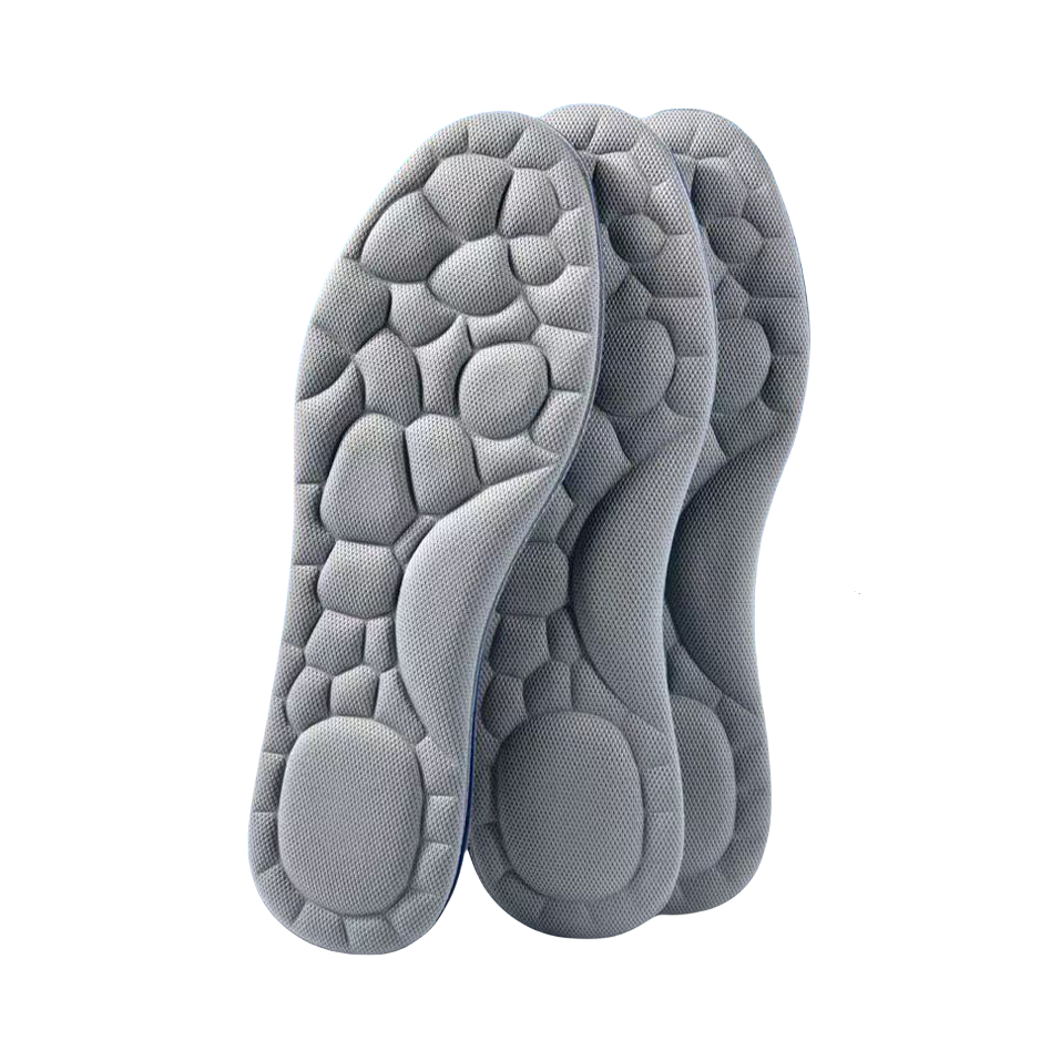 推荐商品：西府足韵 透气吸汗5D云感鞋垫 运动健身跑步 15612