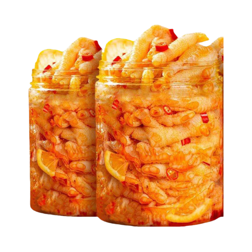 推荐商品：宅娃 无骨鸡爪 500g/罐 多口味组合