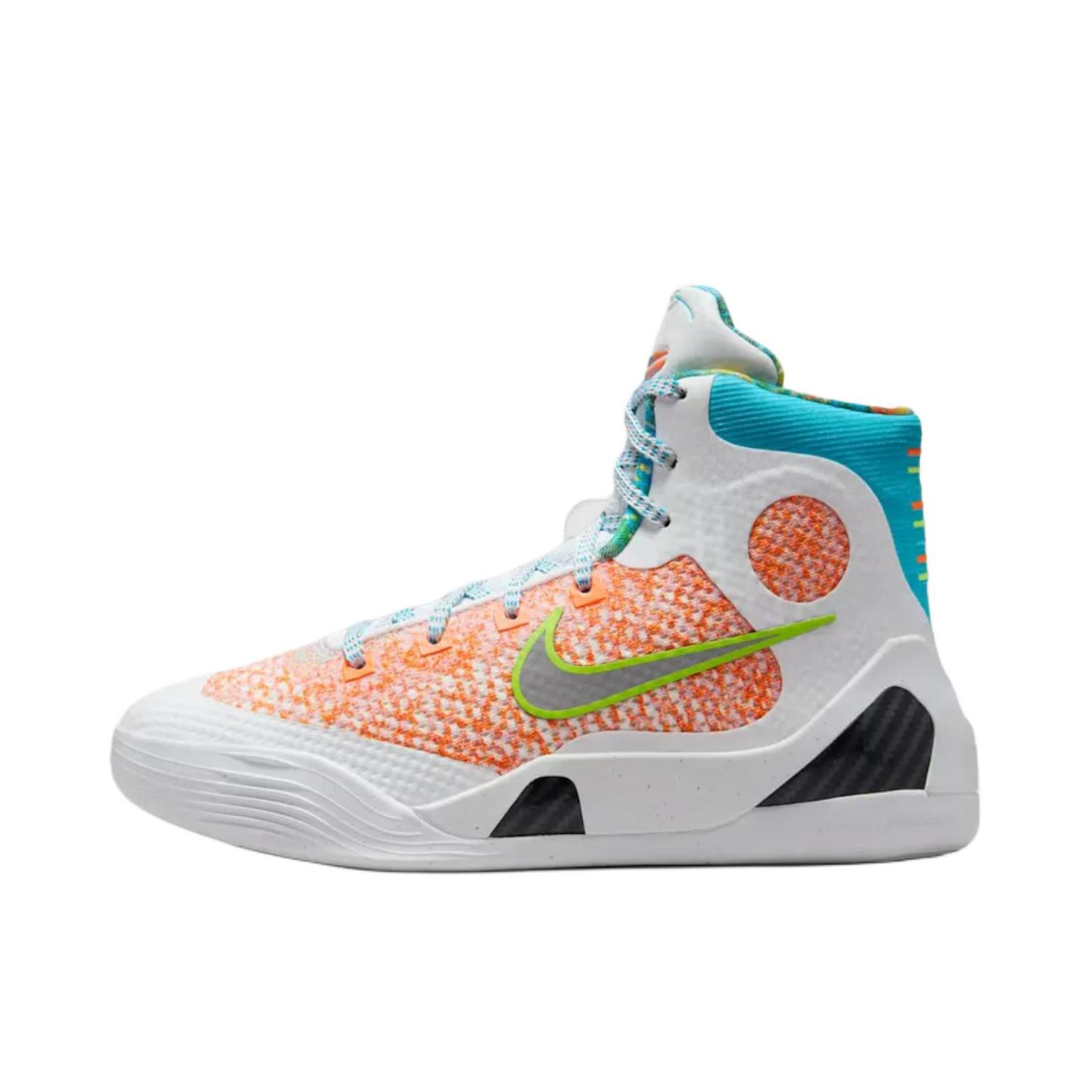 推荐商品：Nike Kobe 9 科比9 篮球鞋 包裹性潮流实战抗扭舒适百搭回弹 大童/白色/银色/蓝色/黑色