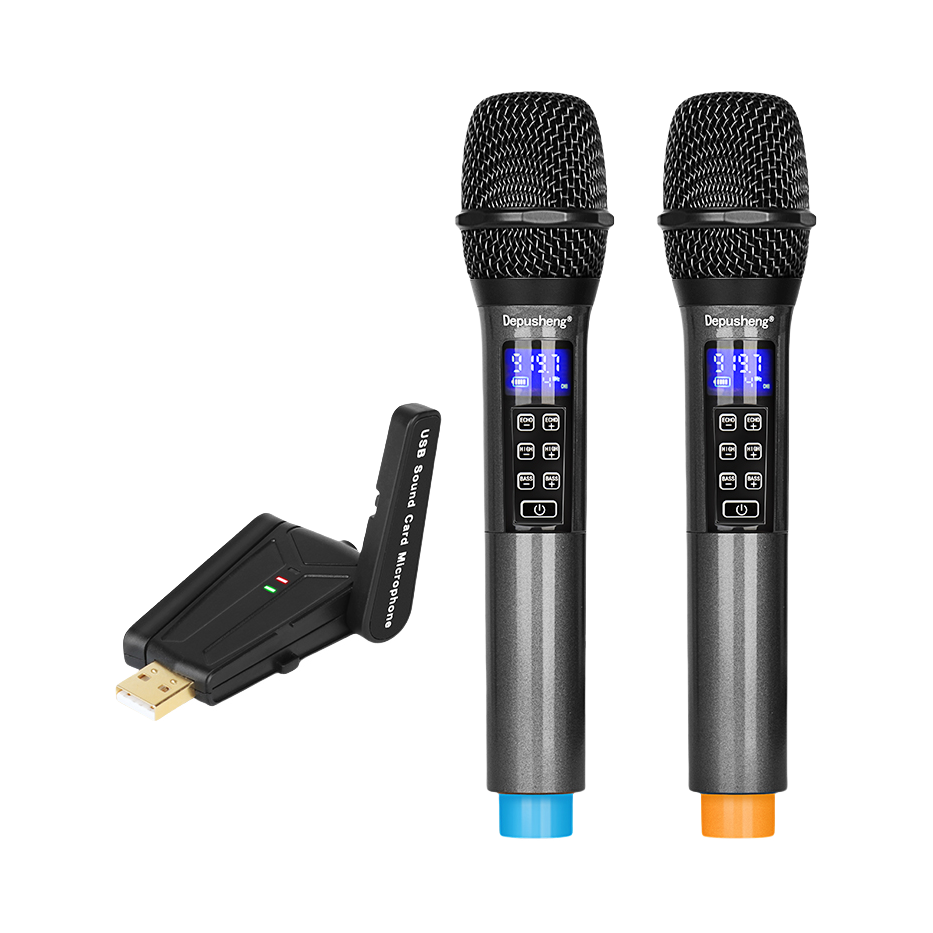 推荐商品：depusheng/得普声 W4 麦克风 智能混响 即插即用