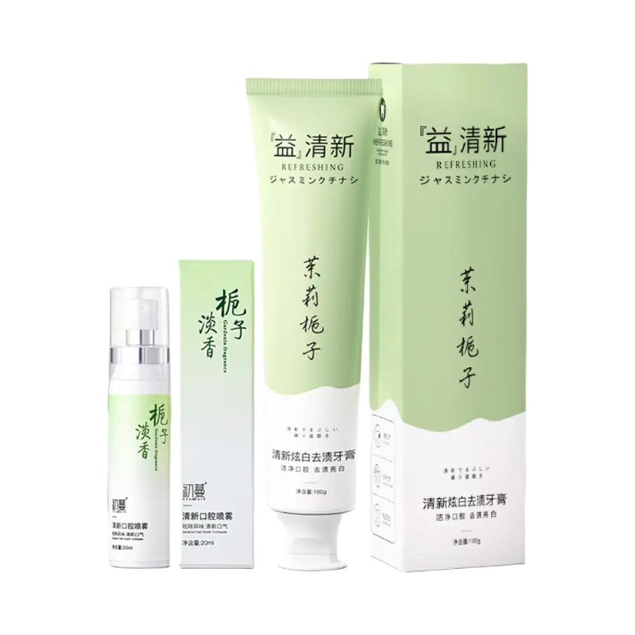 推荐商品：chummate/初蔓 栀子花香氛口腔护理套装 持久留香