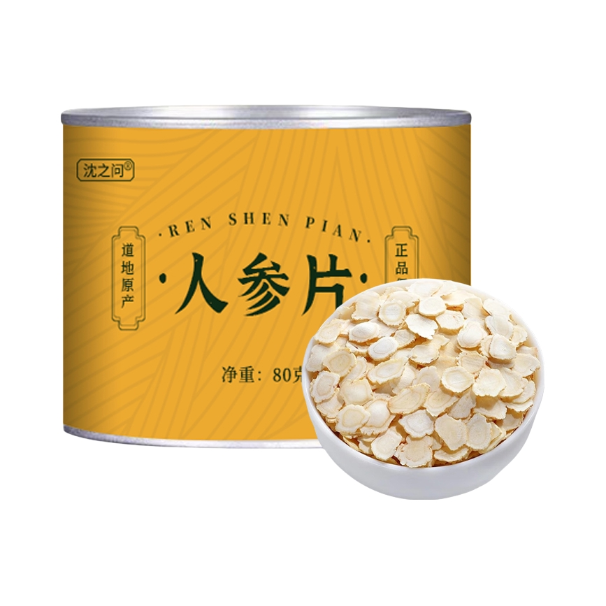 推荐商品：沈之问 人参片 罐装
