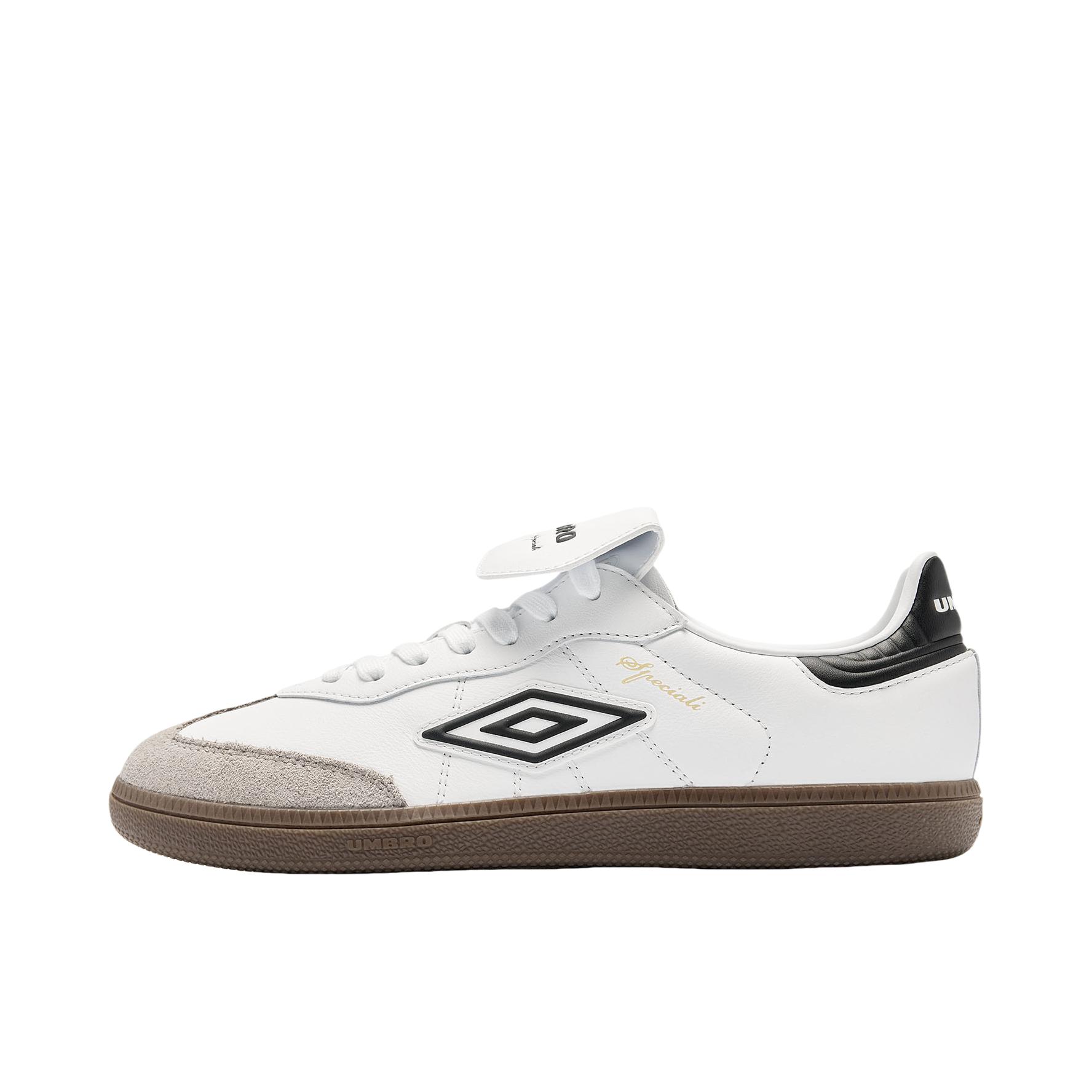 推荐商品：Umbro/茵宝 Speciali幸运星 板鞋 T头复古德训薄底 雪花白/黑色