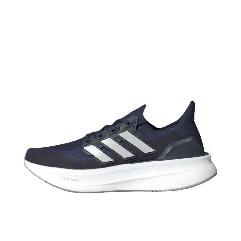 推荐商品：adidas Ultraboost 5X 跑鞋 超轻缓震回弹防滑耐磨支撑贴合长跑圆头 深蓝色/零金属色/传奇墨水 