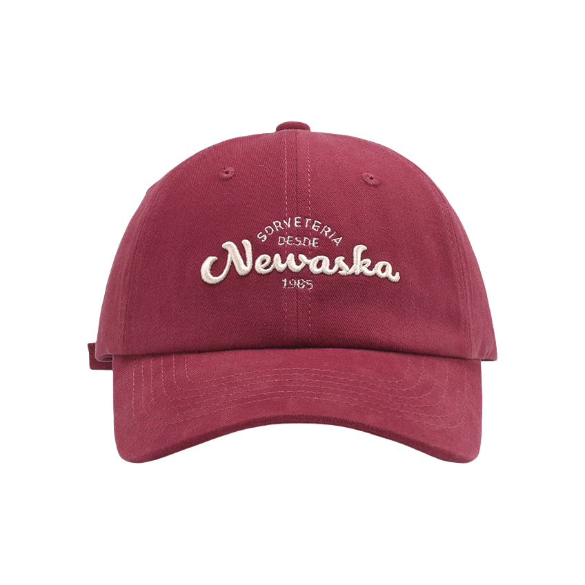 推荐商品：山一丸 简约立体字母刺绣防晒休闲软顶鸭舌帽 SMAC-YSM-24A129