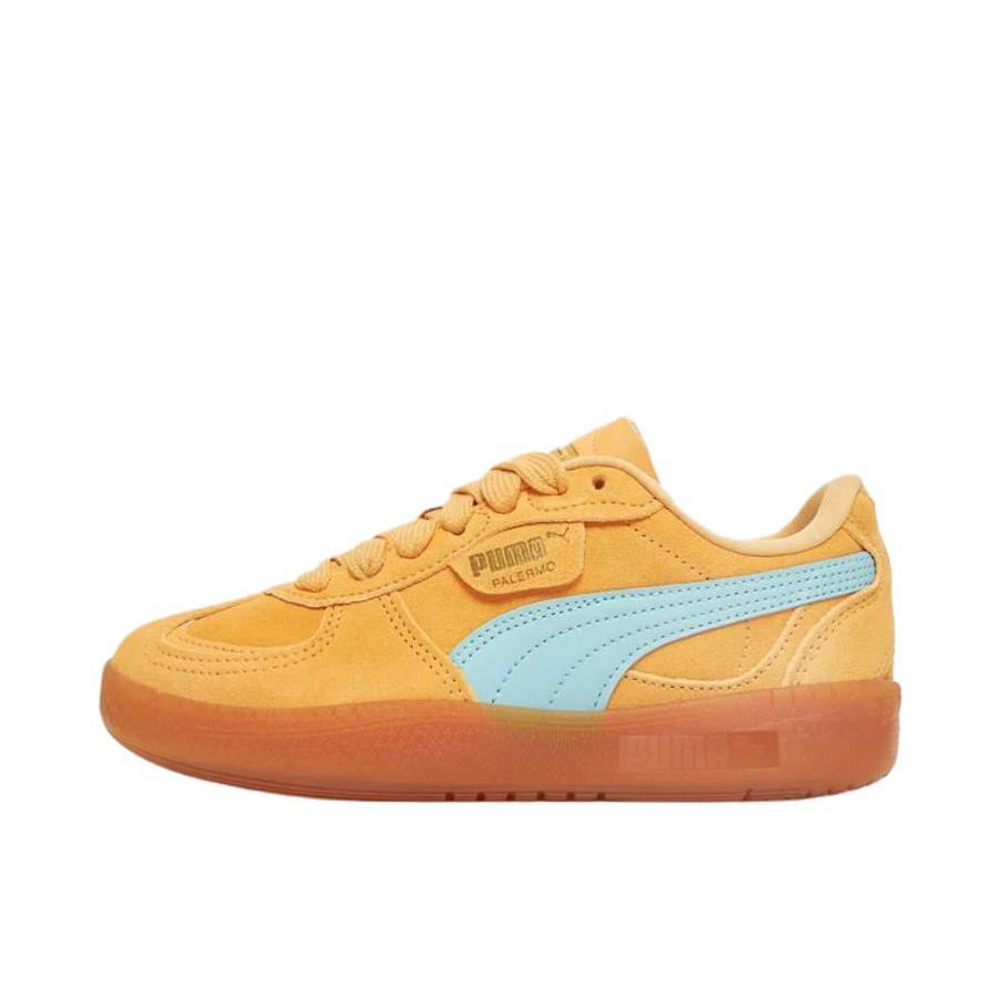推荐商品：Puma/彪马 Palermo Moda Xtra Gum 运动休闲鞋 防滑轻便低帮圆头薄底 女款/橙色