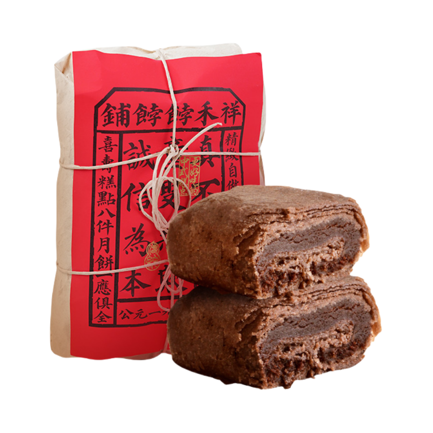 推荐商品：祥禾饽饽铺 巧克力卷 250g 包装