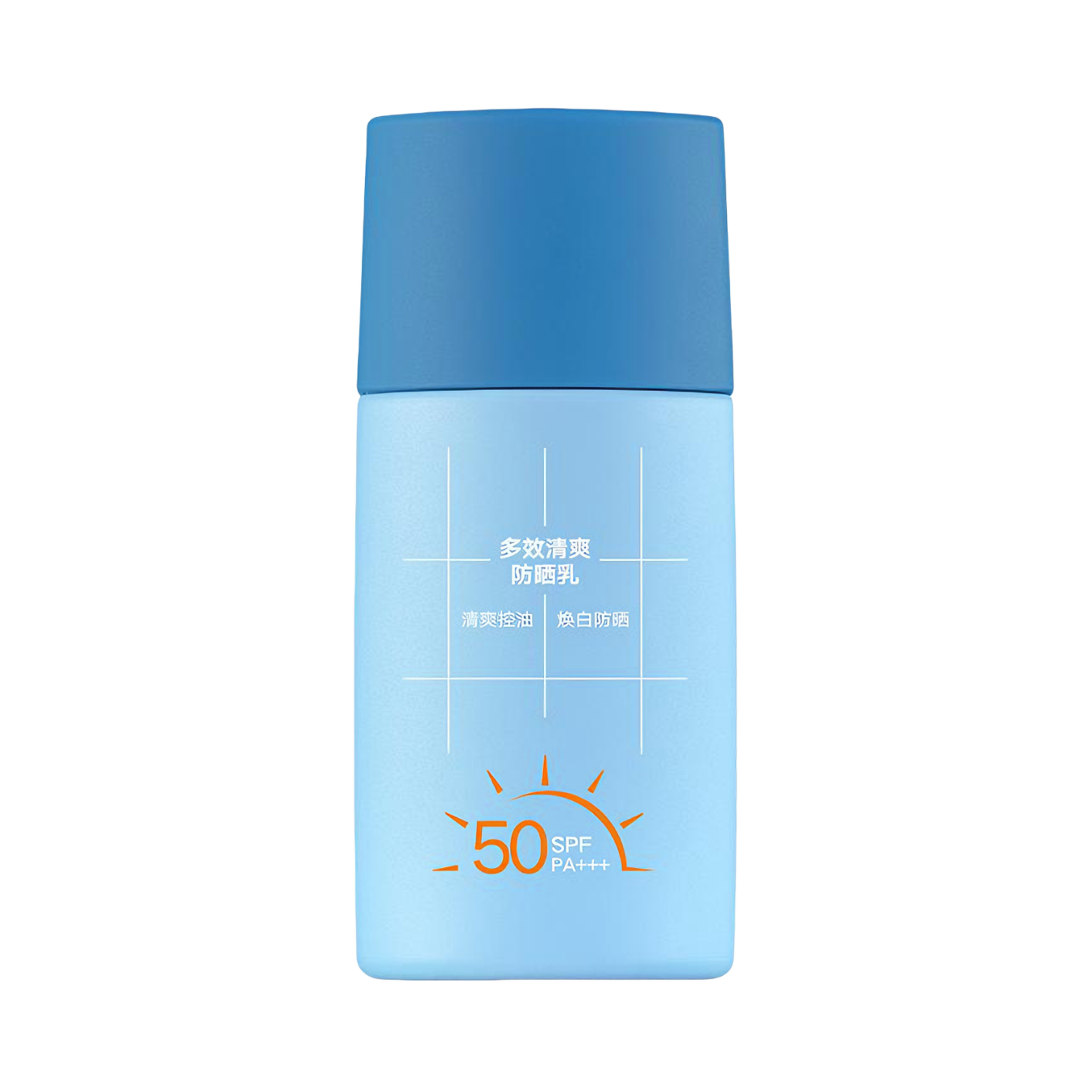推荐商品：gf/高夫 多效清爽男士防晒霜 SPF50/PA+++ 焕白控油高倍防晒军训