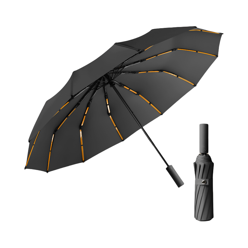 推荐商品：菲灵兔 升级加大款 三折 碰击布 晴雨伞 自动