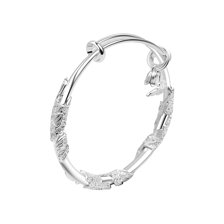 推荐商品：OQD 繁花似锦花蕊蝴蝶合金手镯 OQDSZ319