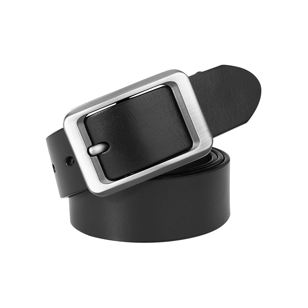 推荐商品：牛当家 经典日字针扣头层牛皮皮带 NP1252