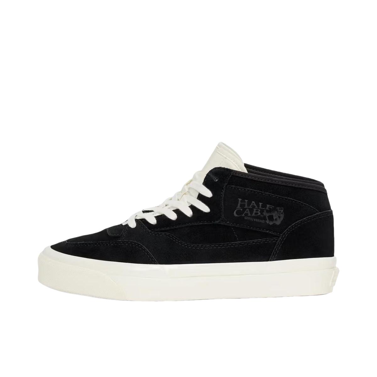 推荐商品：Vans/范斯 Half Cab 板鞋 减震透气防滑耐磨系带舒适轻便百搭复古贴合 JJJJound联名/黑色