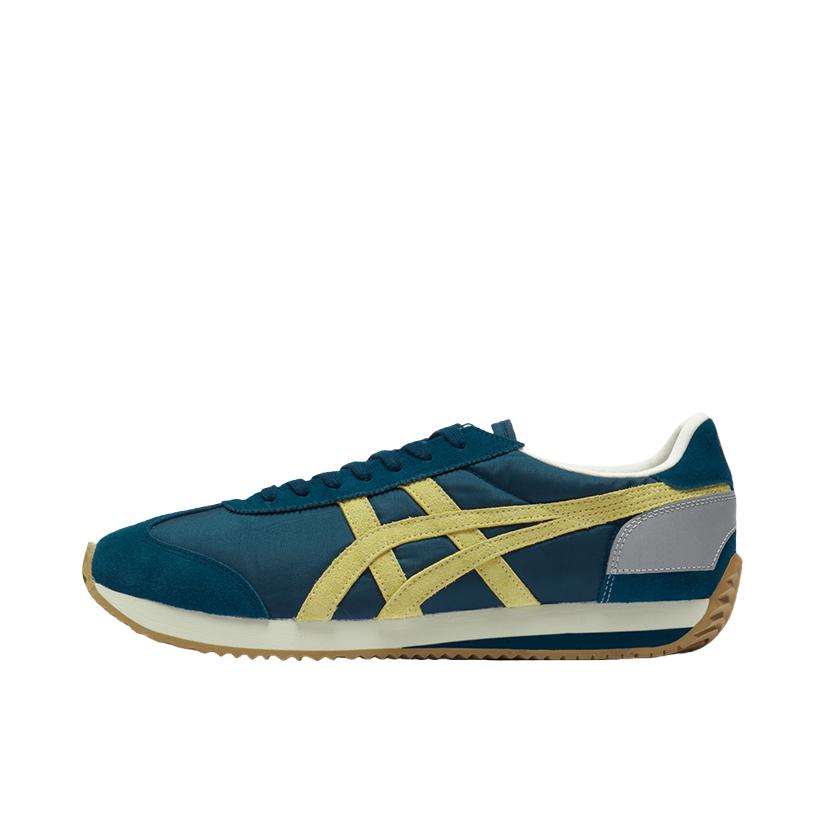 推荐商品：Onitsuka Tiger/鬼冢虎 CALIFORNIA 78 VIN 运动休闲鞋 低帮轻便时尚舒适 深蓝色/黄色