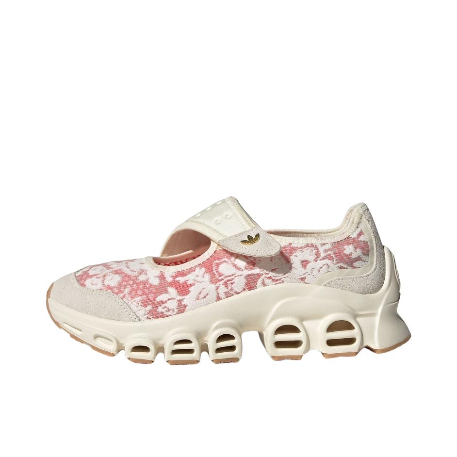 推荐商品：adidas Originals  Adiform Megazein  舒适百搭 防滑耐磨  低帮 玛丽珍 运动休闲鞋 女款/乳白色/亮红色
