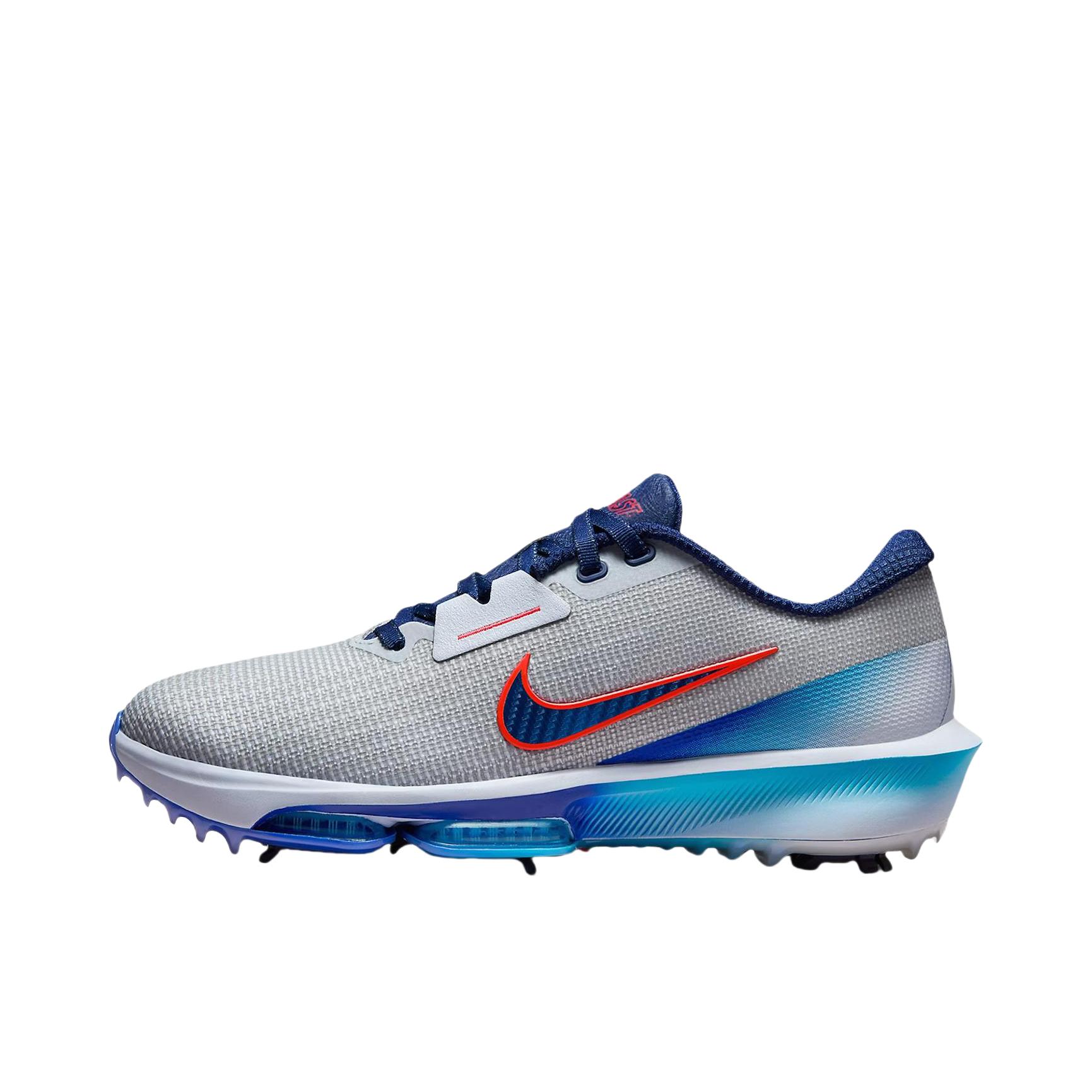 推荐商品：Nike Infinity Tour 2 防滑耐磨 减震 高尔夫鞋 灰色/蓝色