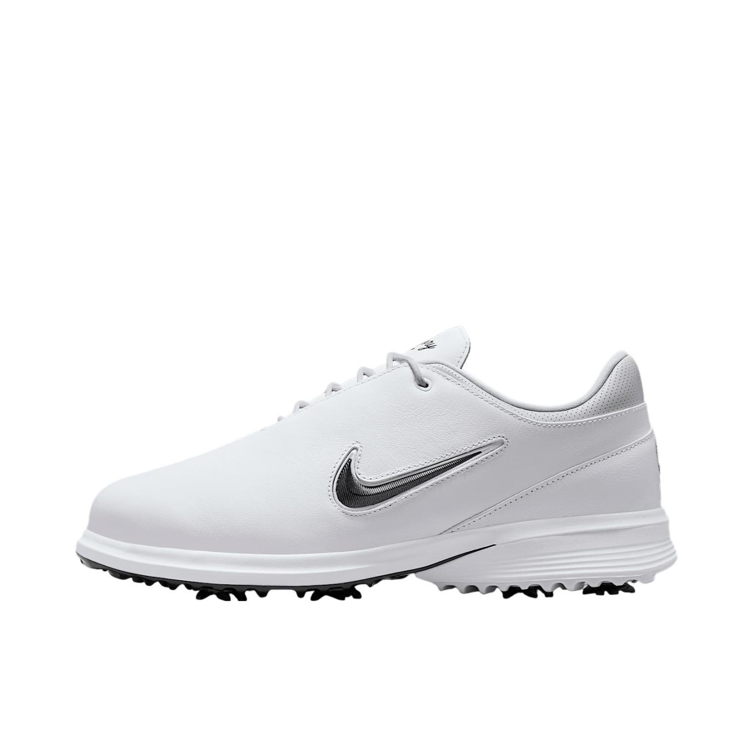 推荐商品：Nike Victory Tour 4 高尔夫鞋 运动减震防滑系带低帮 宽版/乳白色