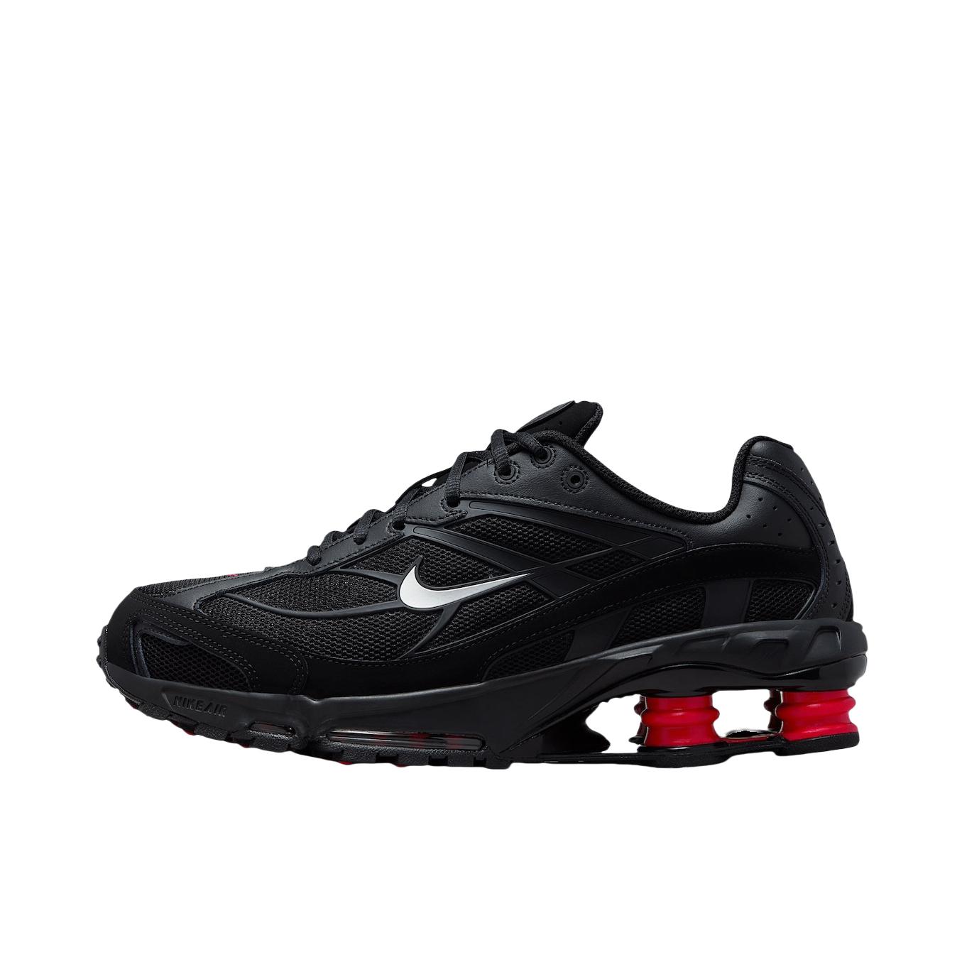 推荐商品：Nike Shox Ride 2 跑鞋 织物防滑耐磨复古支撑贴合回弹 黑色/红色