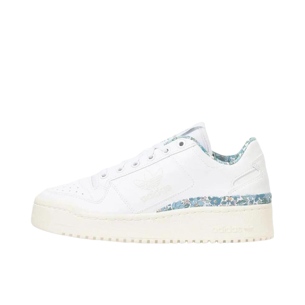 推荐商品：adidas Originals Forum Bold 板鞋 防滑耐磨轻便透气厚底增高防水贴合 LIBERTY联名/白色