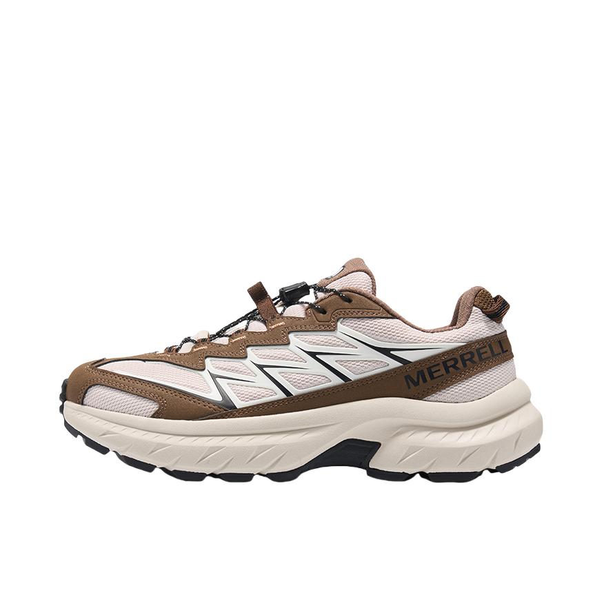 推荐商品：Merrell/迈乐 迈行Lite FREE STRIDE 户外鞋 徒步鞋 抓地耐磨透气轻量 米色/棕色