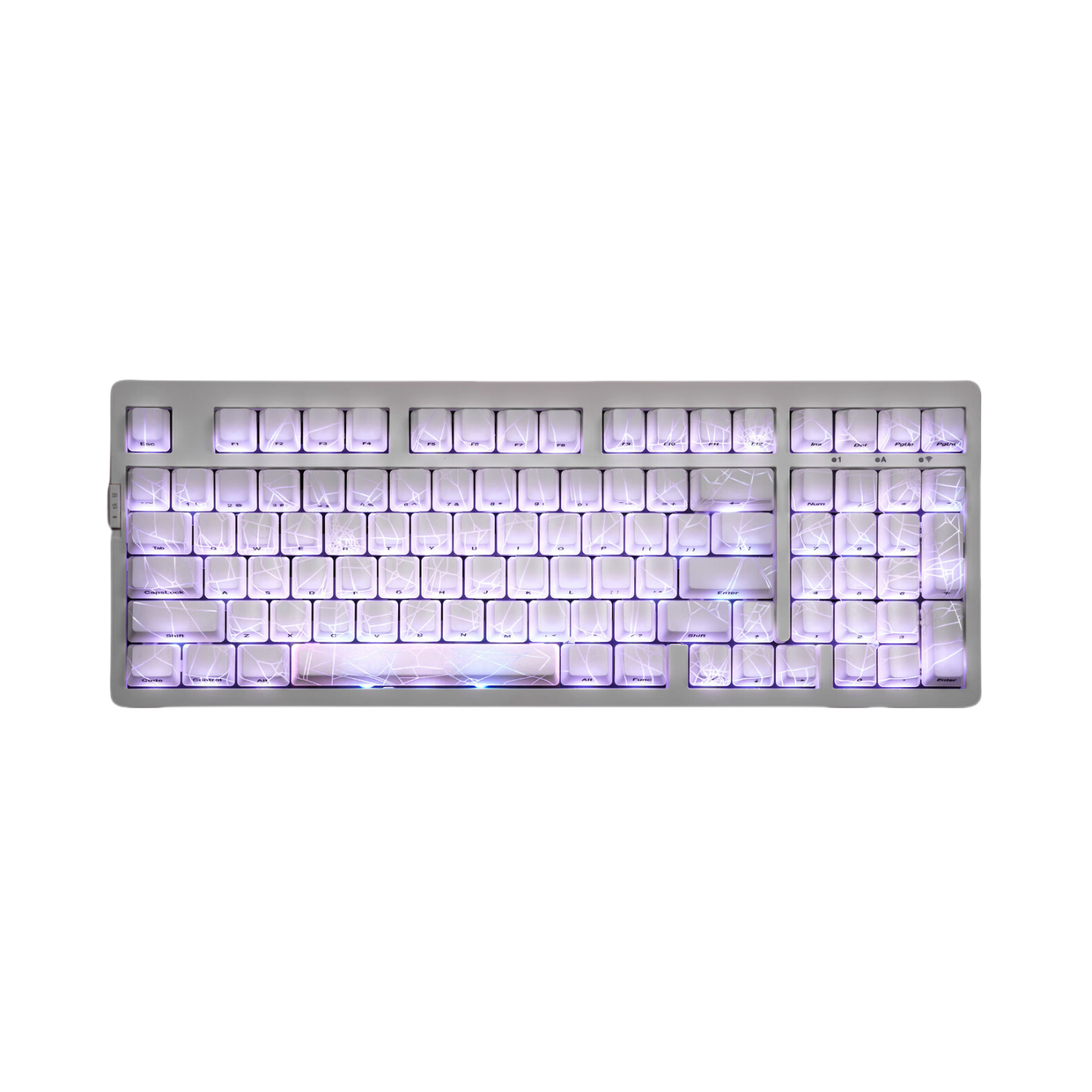 推荐商品：佐赫 ZH980 三模 机械键盘 97键 办公 游戏 麻将音 静音轴 客制化 石子音 焰影轴 蓝牙连接 红轴 黑透 声音清脆 青轴 茶轴 山水画