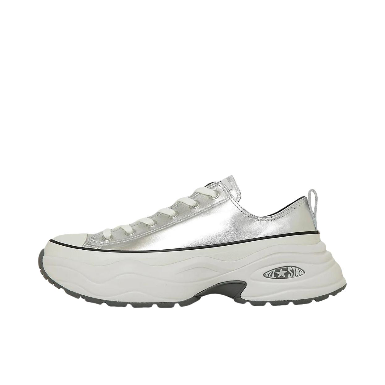 推荐商品：Converse/匡威 All Star SURGETRAINER 帆布鞋 防滑耐磨舒适轻便厚底时尚百搭 银色