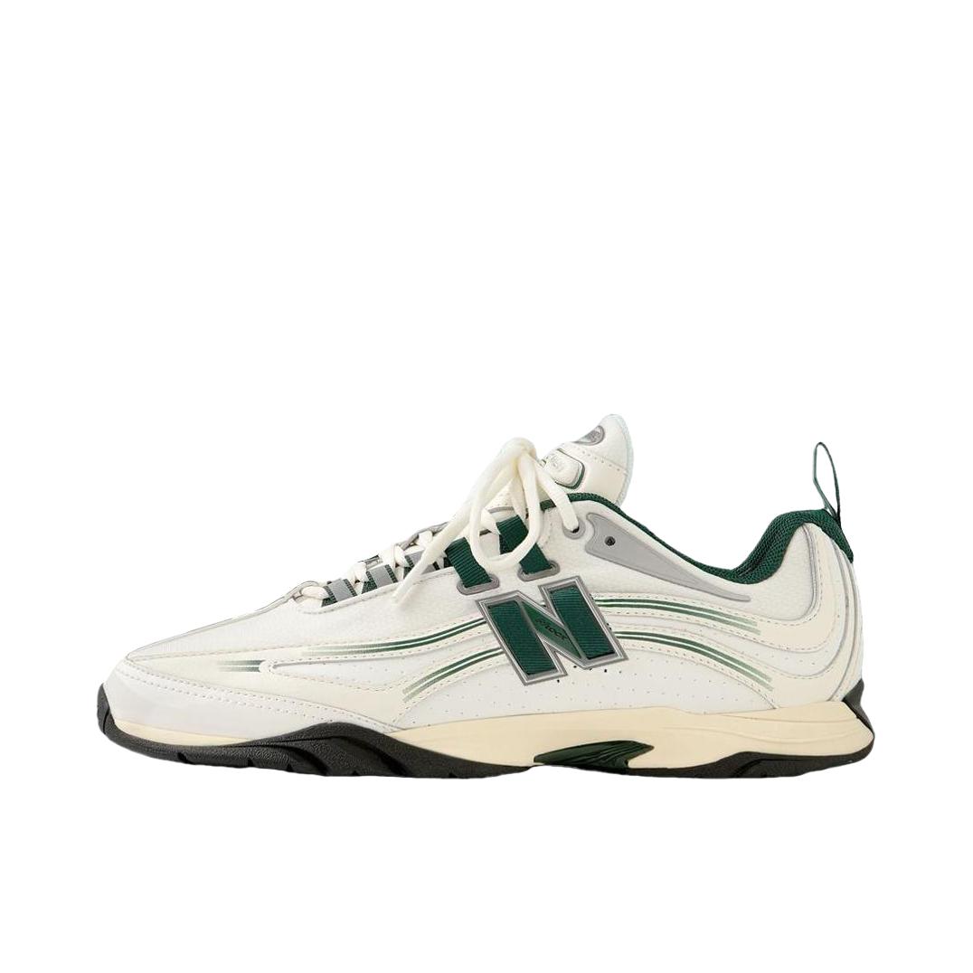 推荐商品：New Balance RC56 跑鞋 防滑耐磨低帮圆头贴合 AIME LEON DORE联名/白色/绿色