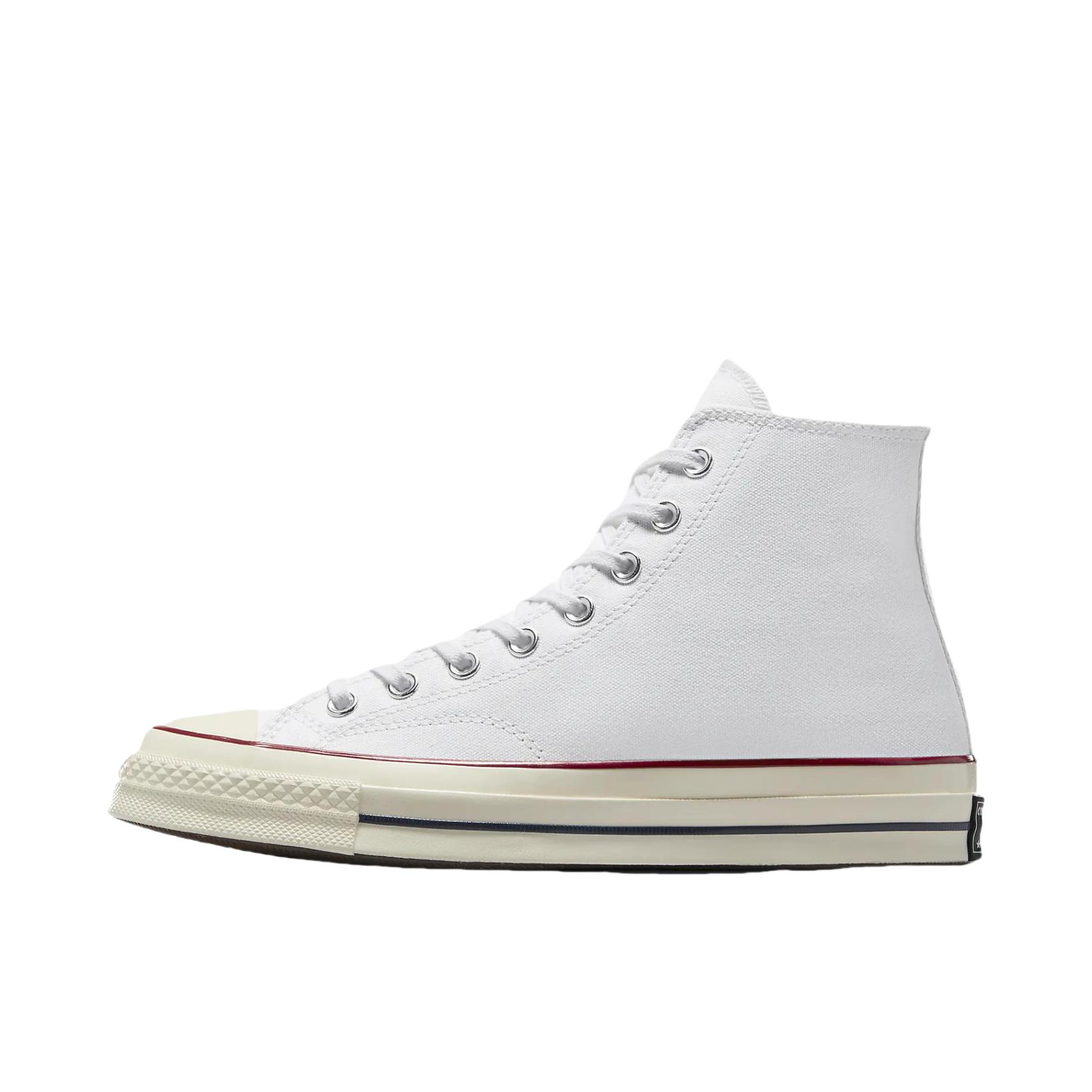 推荐商品：Converse/匡威 Chuck 70 防滑耐磨轻便透气舒适百搭拼接感方头 帆布鞋 帆白色