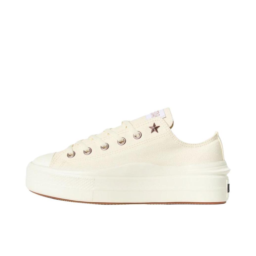 推荐商品：Converse/匡威 ALL STAR LIGHT PLTS 2 帆布鞋 轻便减震高帮橡胶 女款/米色 