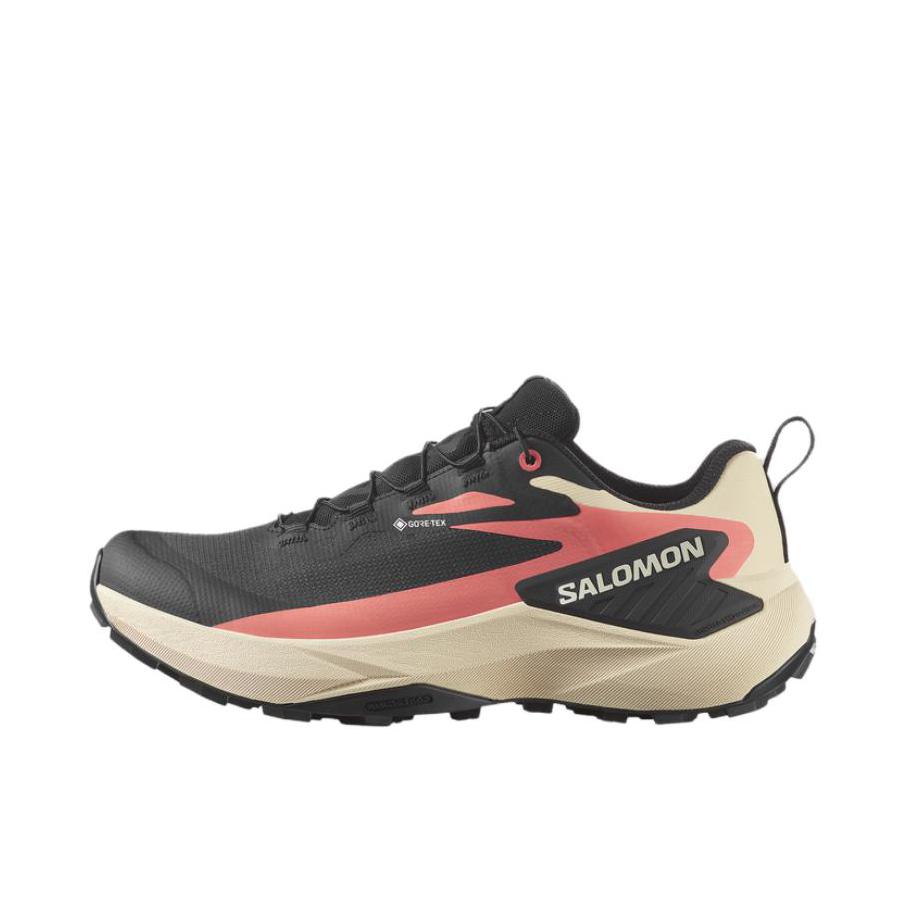 推荐商品：Salomon/萨洛蒙 Genesis GTX 户外休闲鞋 越野跑鞋 轻量包裹抓地防水舒适透气防滑耐磨百搭时尚 女款/浅桃色 