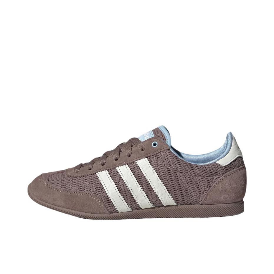 推荐商品：adidas Originals JAPAN 板鞋 防滑耐磨舒适低帮平跟复古百搭时尚薄底贴合 影迹棕/汉玉白