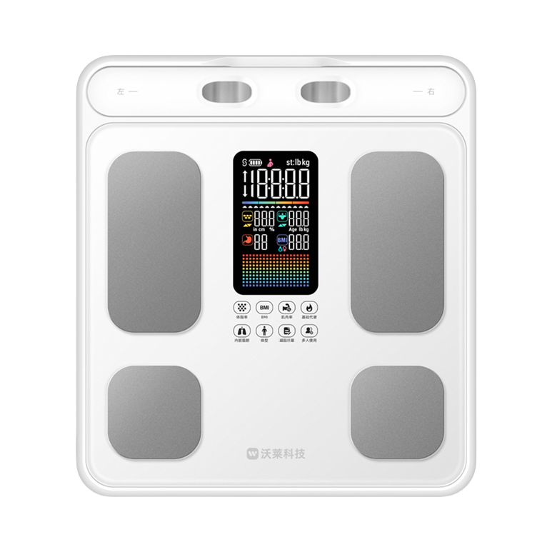 推荐商品：ICOMEON FG2415LB 体脂秤 健康秤 APP心率监测 多重校准