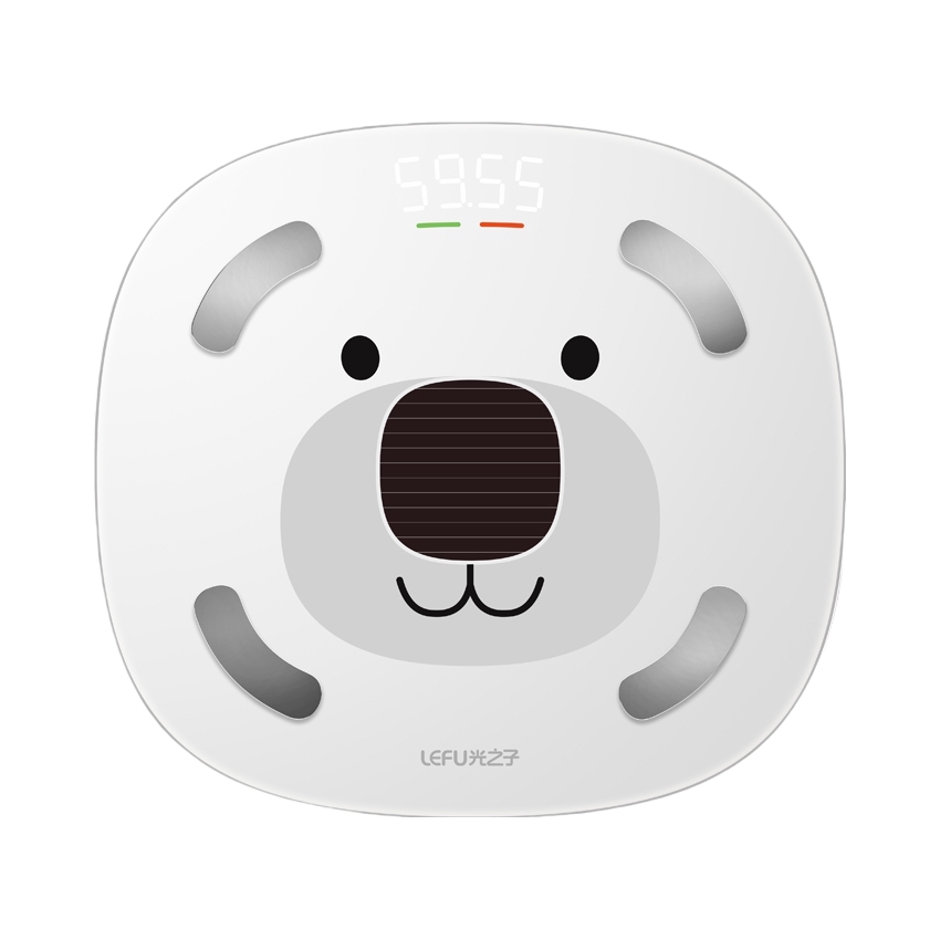 推荐商品：LEFU/乐福 CF819BLE 体脂秤 健康秤 光能充电 精准称重