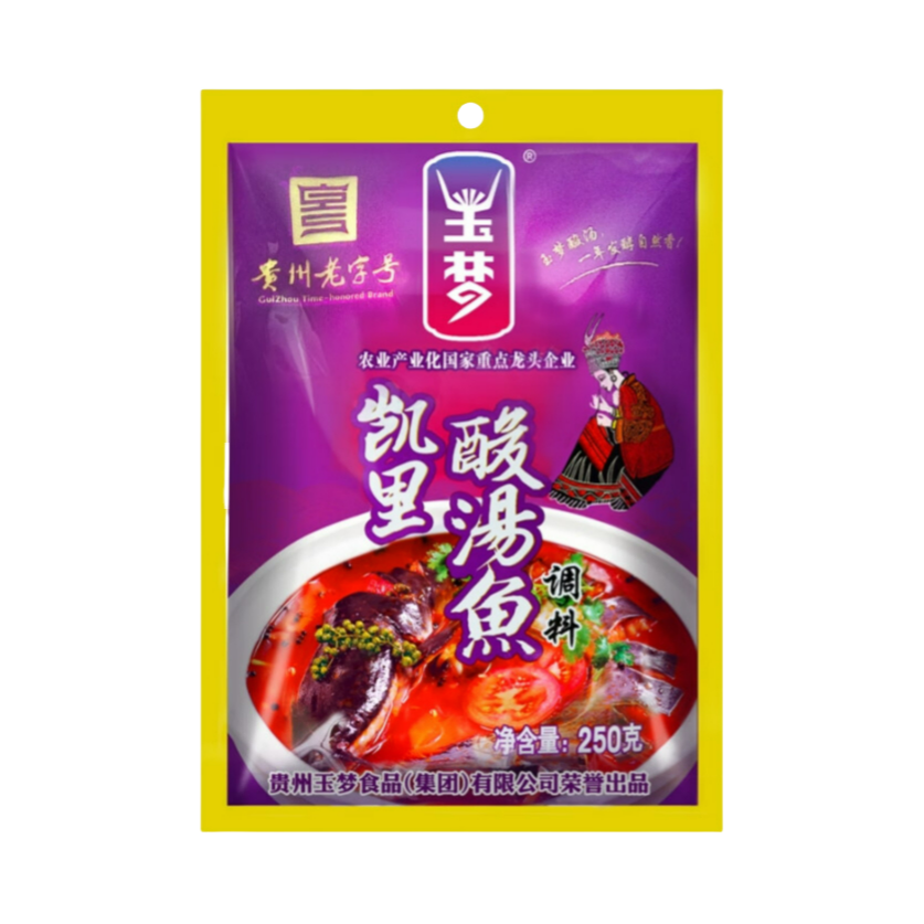 推荐商品：玉梦 凯里酸汤鱼调料 袋装