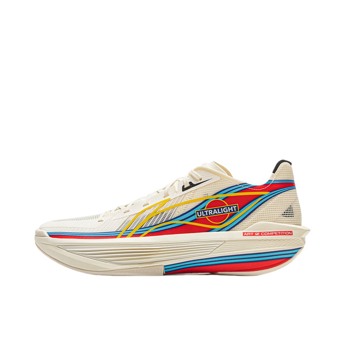 李宁 超轻2025 Ultra Light 篮球鞋 稳定回弹减震轻便防滑耐磨透气低帮支撑 标准白/荧光黄绿