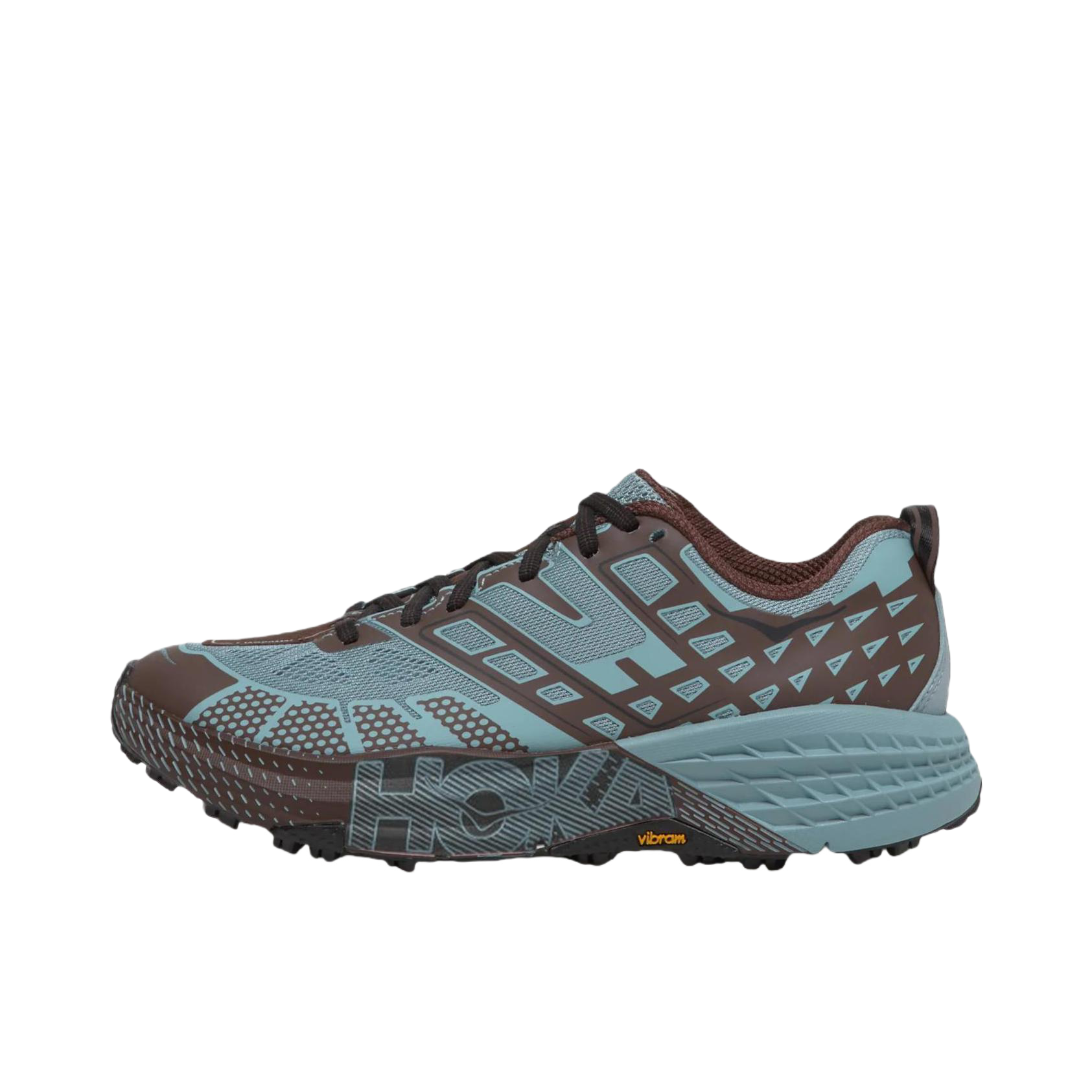 推荐商品：HOKA ONE ONE Speedgoat 2 飞速羚羊 防滑耐磨 透气 减震 运动 跑鞋 蓝色/褐色
