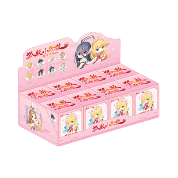 推荐商品：稚顽 狐妖小红娘花下千年系列 Q版挂饰 盲盒