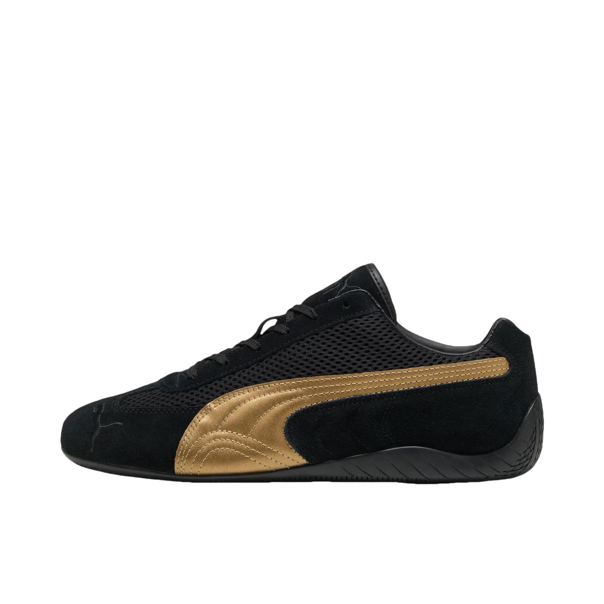 推荐商品：Puma/彪马 Speedcat 专业 耐磨 网布 跑鞋 女款/黑色/金色