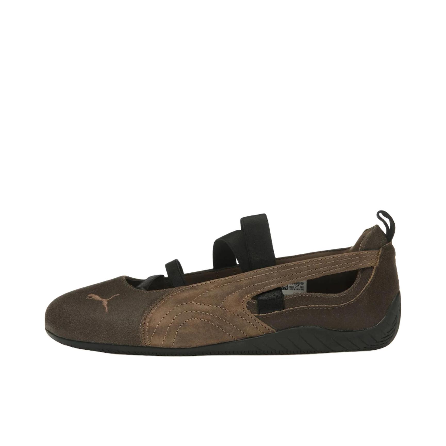 推荐商品：【朴彩英同款】Puma/彪马 Speedcat Ballet 休闲 平跟 运动风 芭蕾风 薄底 玛丽珍 单鞋 VOO Store联名/棕色